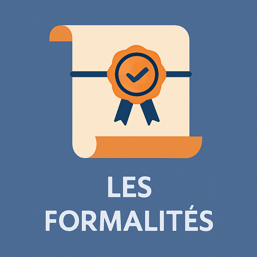 Les formalités